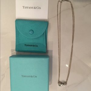 Tiffany and Co. Double Chain Infinity Necklace